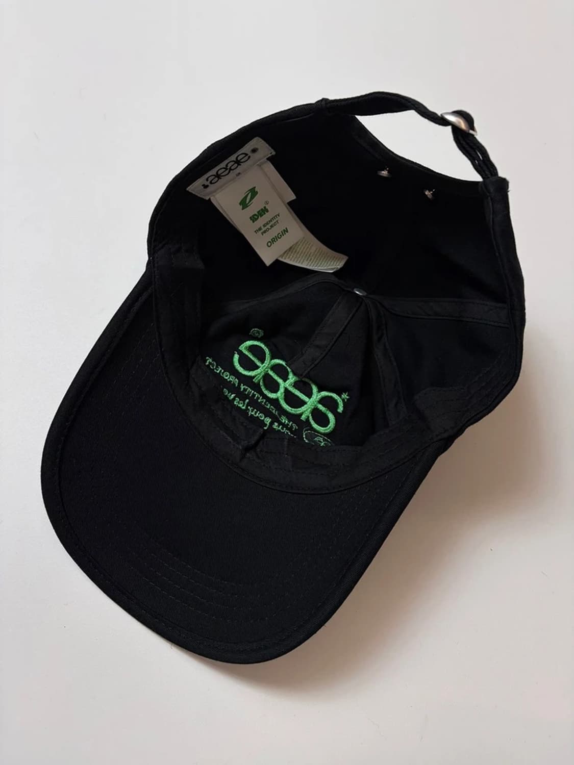 AEAE x 더아이덴티티프로젝트 로고 볼캡 Q1544 상품이미지4