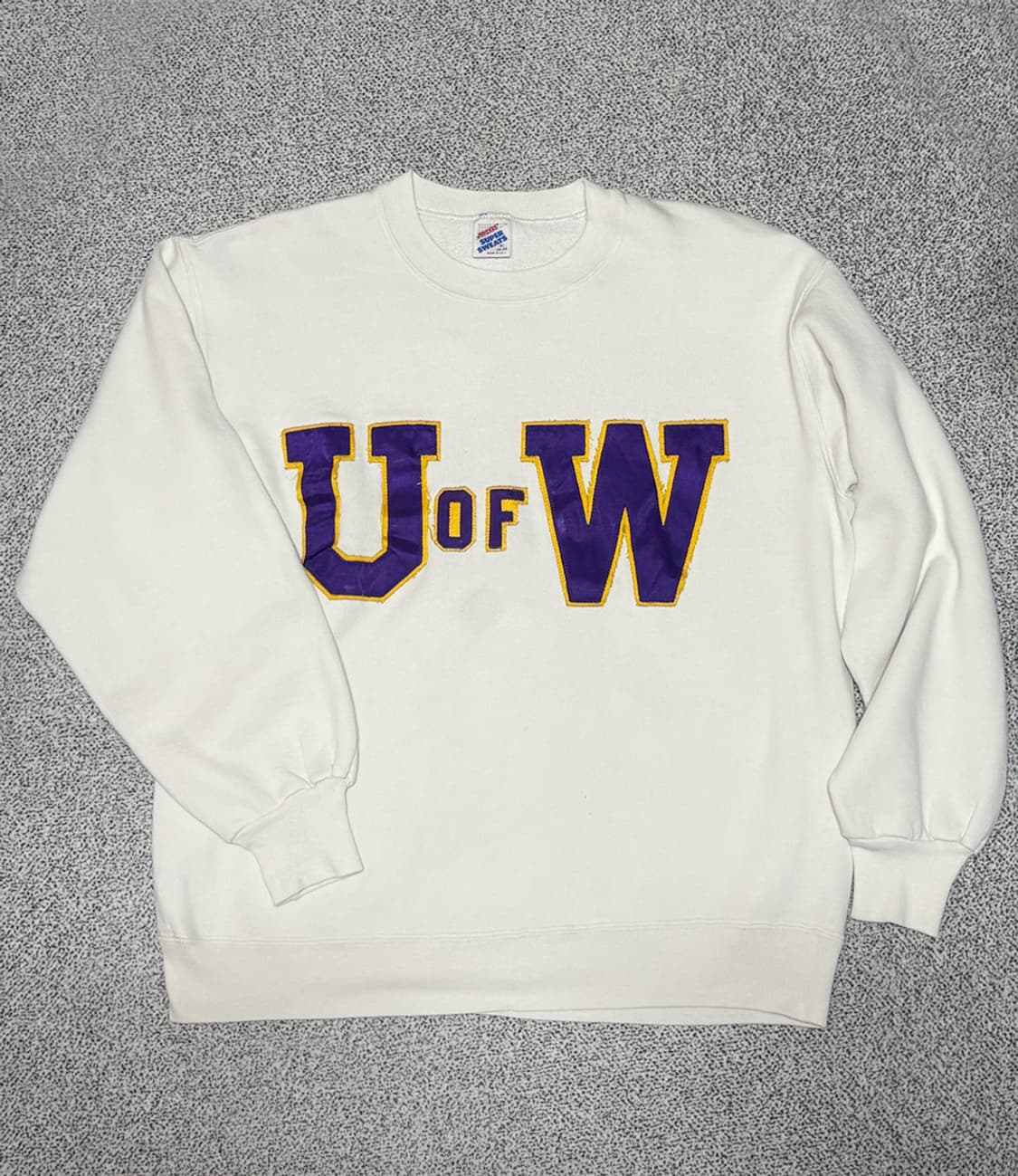 90s 빈티지 워싱턴 대학 스웻셔츠 Made in USA 상품이미지1