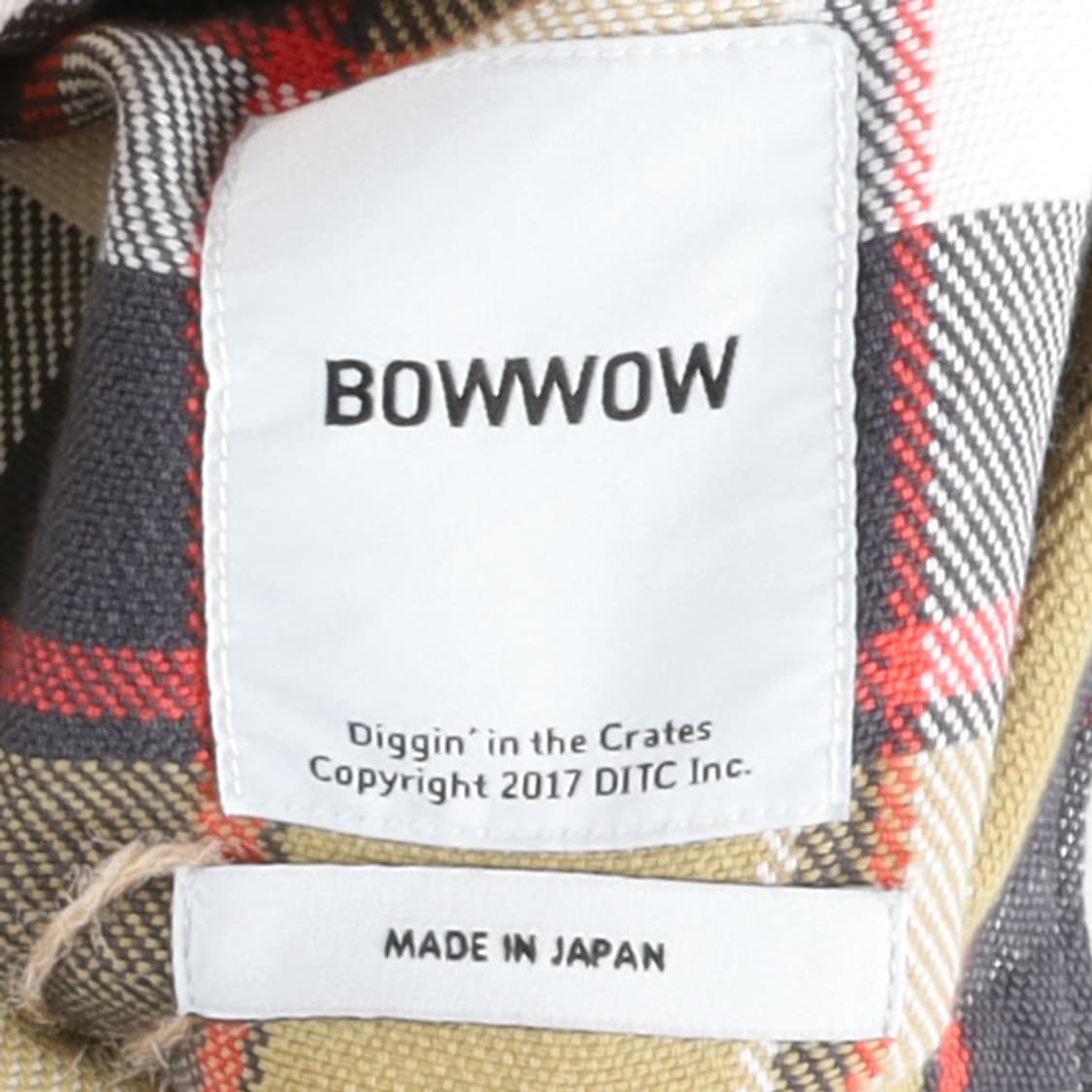 바우와우 BOWWOW Check Damage Shirt  상품이미지7