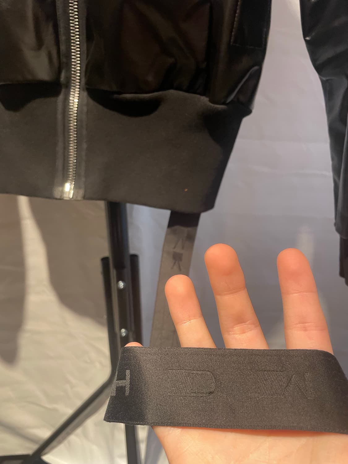 릭오웬스 코팅 김프 후드집업 상품이미지4