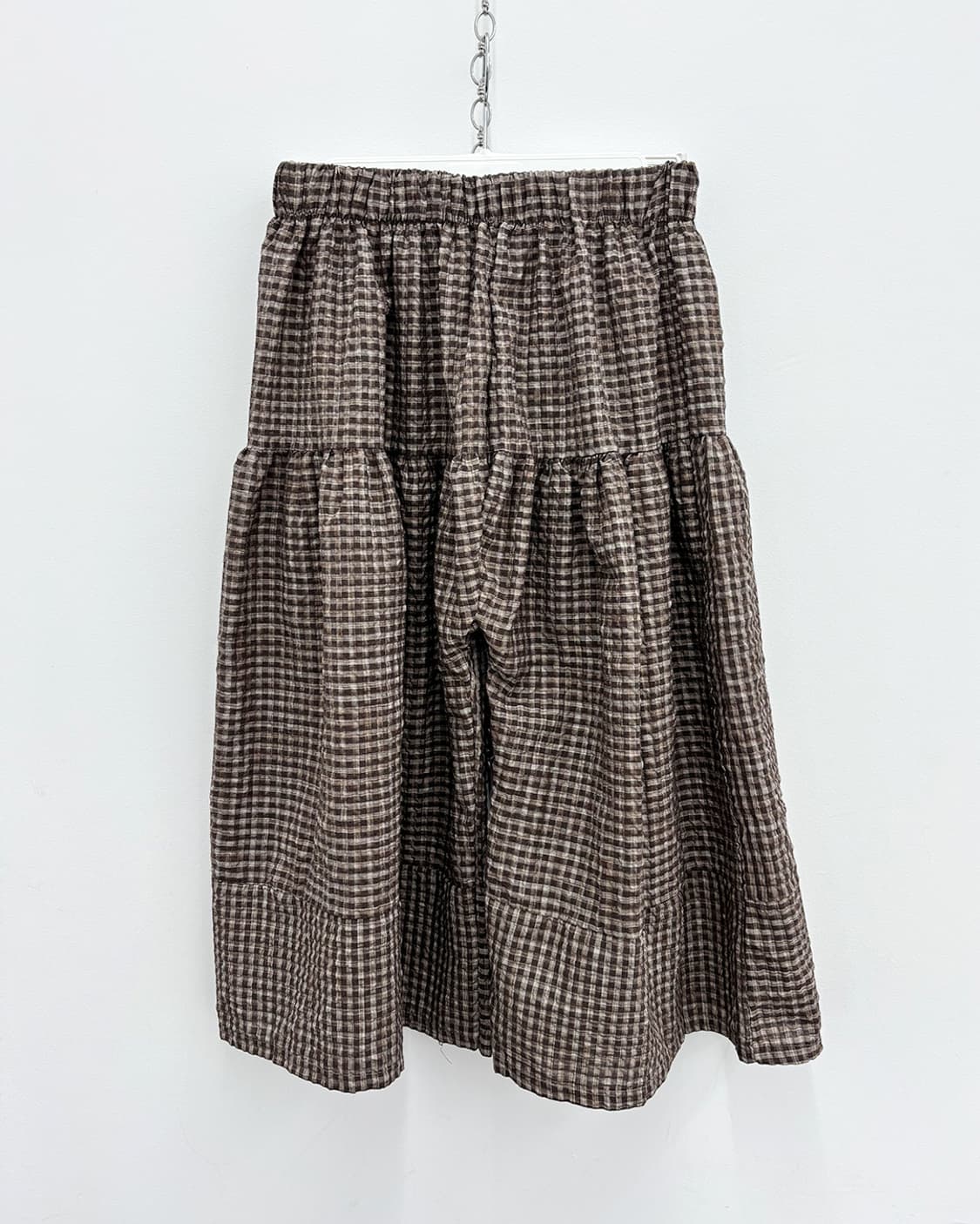 PARTYSU nerd balloon gingham check pants 상품이미지2
