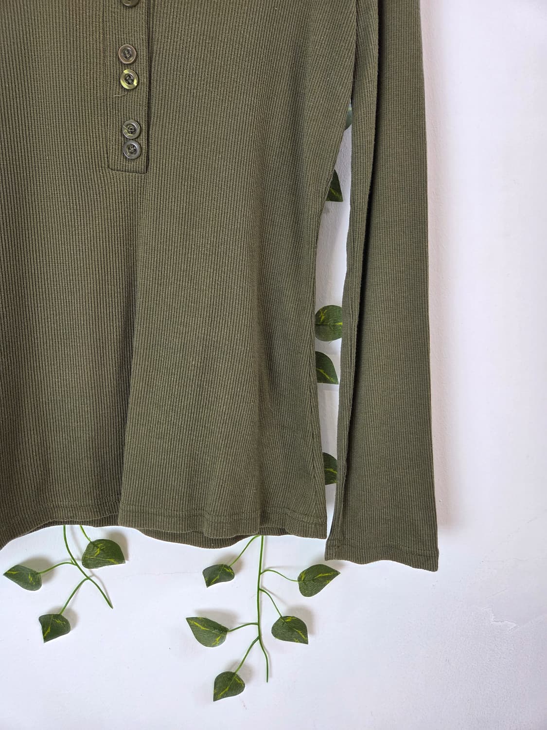 카키 데일리 슬리브 상품이미지3