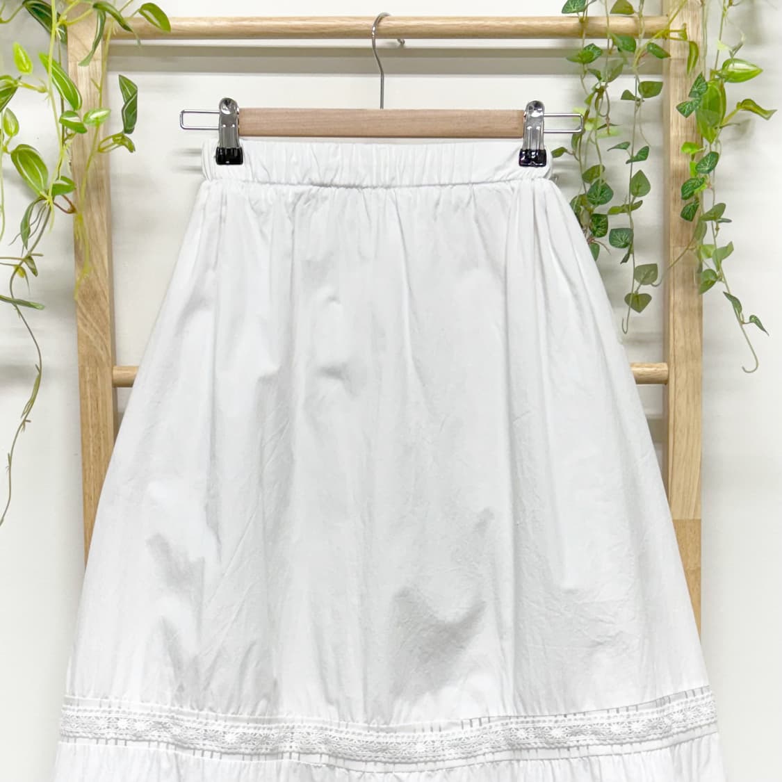 JPN/ 모리걸롱스커트 모리룩치마 모리걸치마 화이트롱스커트 상품이미지2