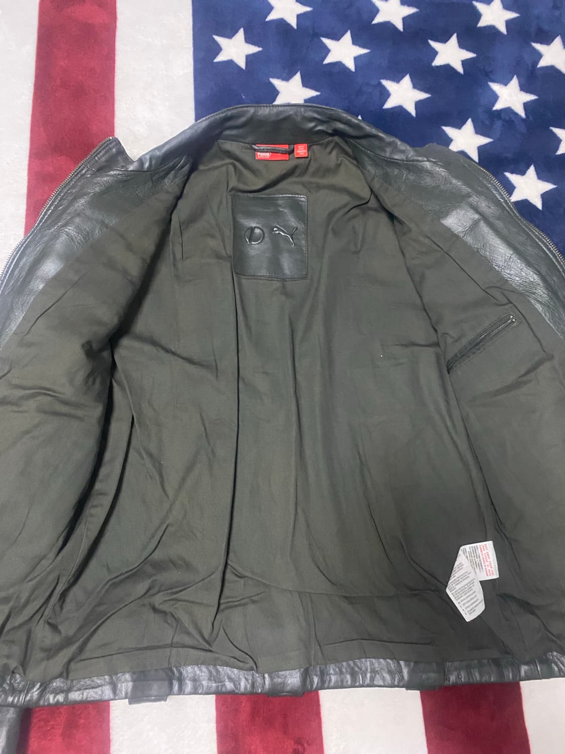 푸마x두가티 콜라보 라이더 가죽자켓 상품이미지4