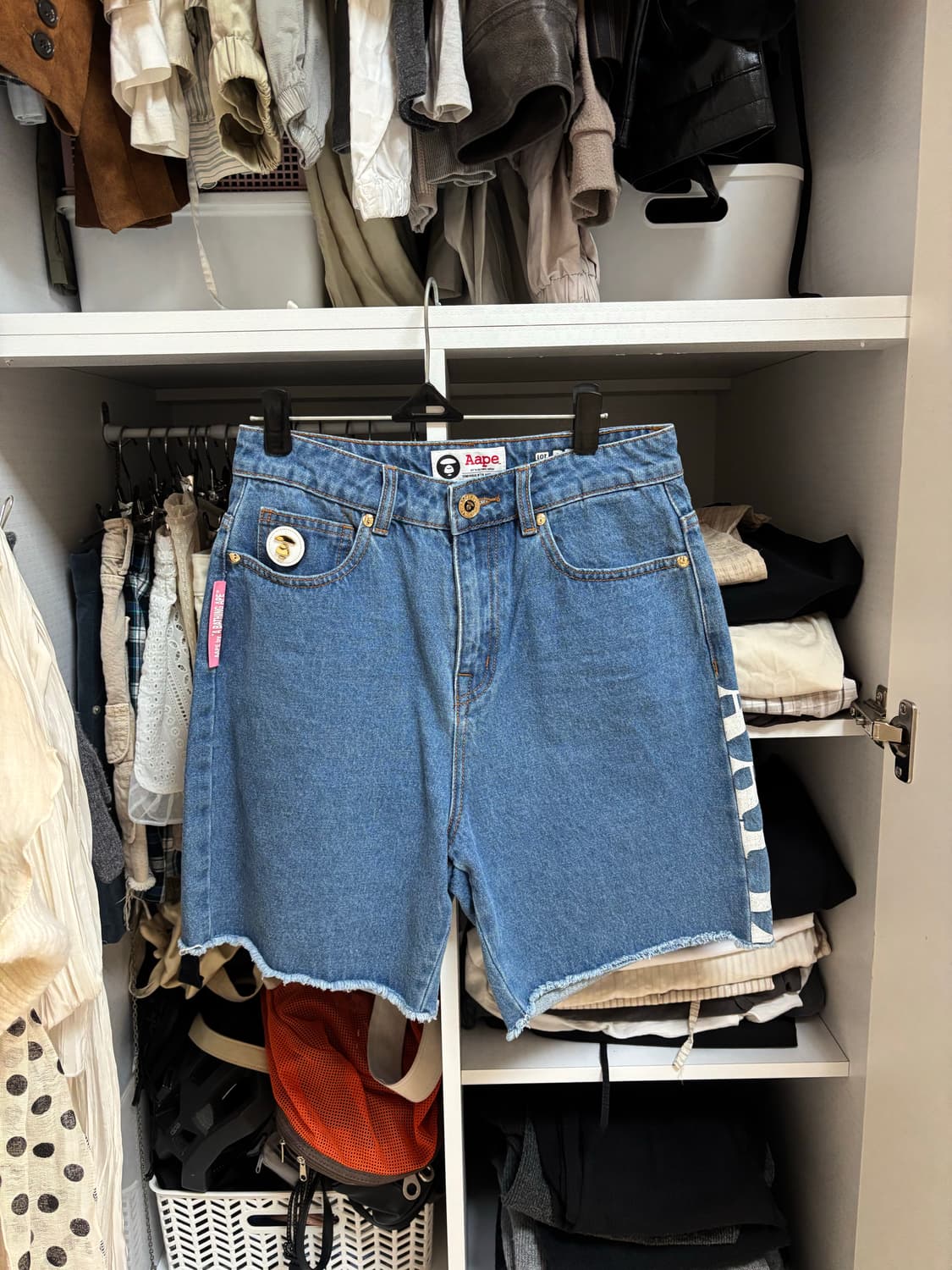 베이프 반바지 S 상품이미지4