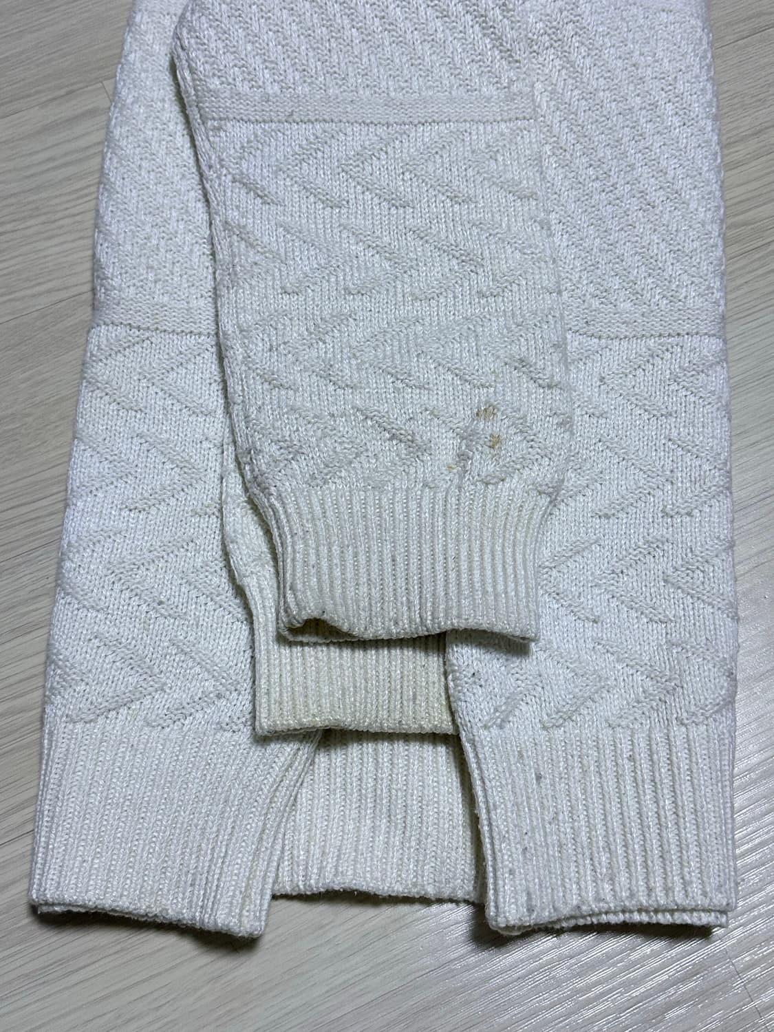 빔즈 BEAMS Heart 패턴 니트 L 상품이미지7