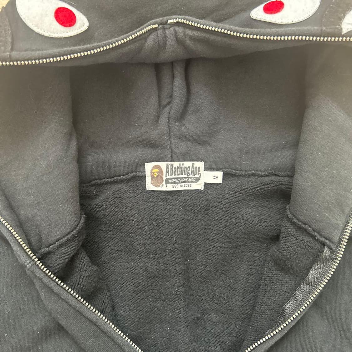 베이프 샤크 후드 집업 상품이미지5