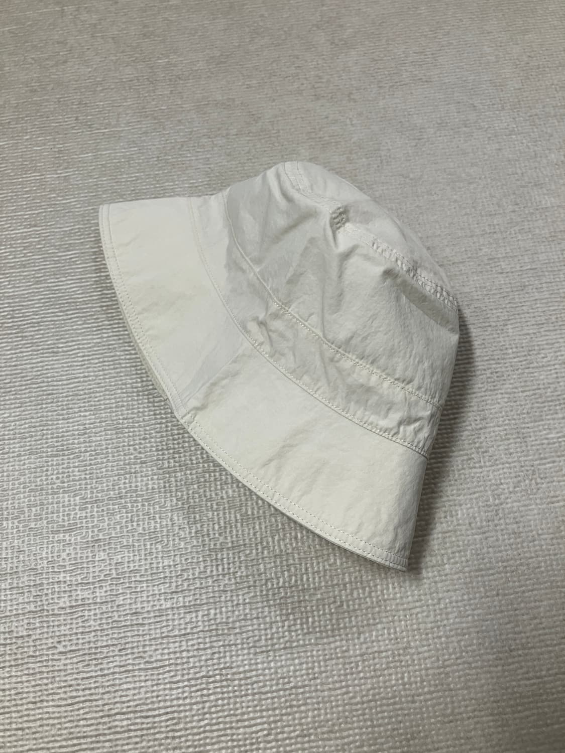 낫띵리튼 버킷햇 벙거지 모자 아이보리 크림 상품이미지3