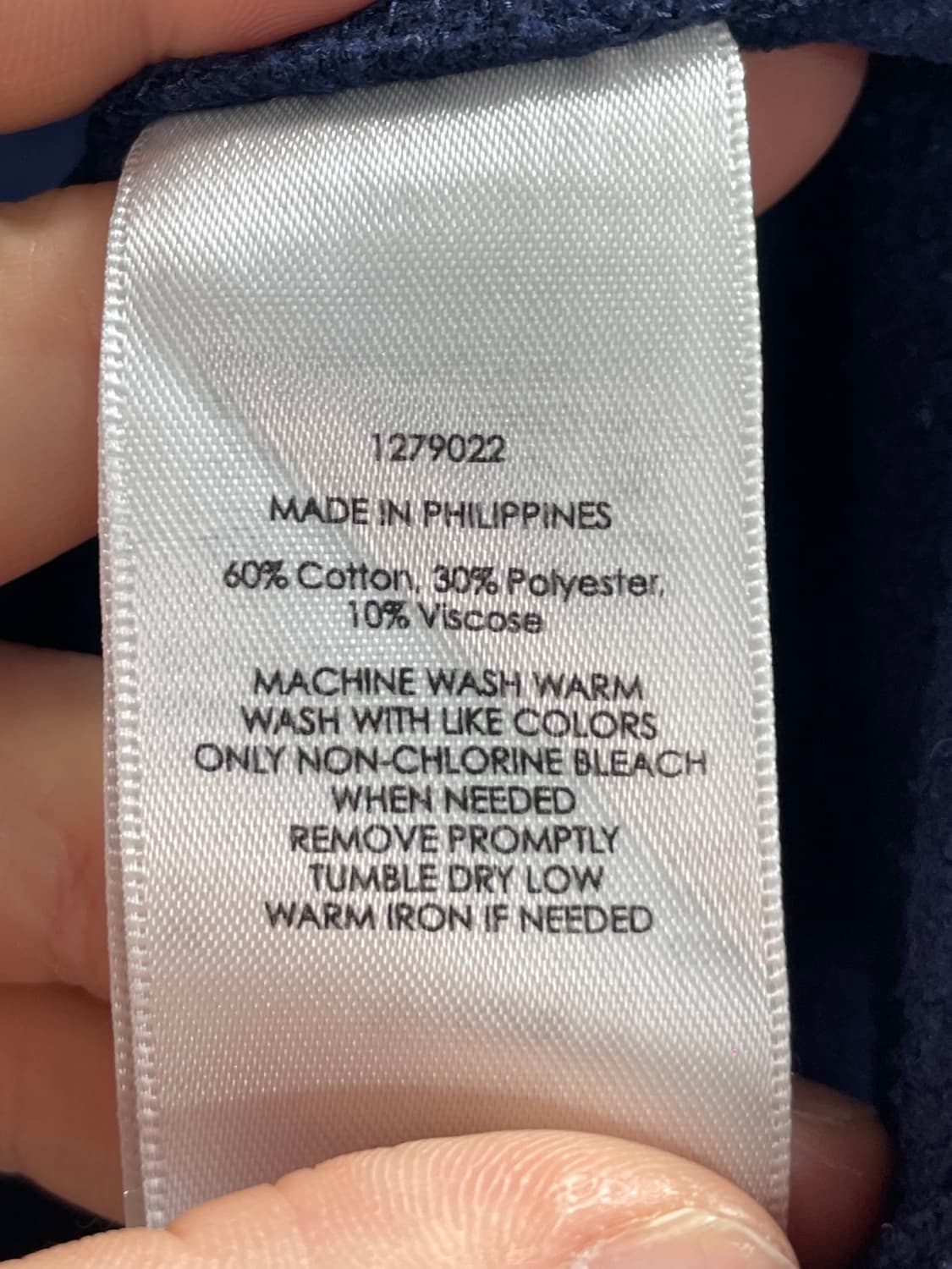 폴로 랄프로렌 빅포니 네이비 후드티 (on.477) 상품이미지5