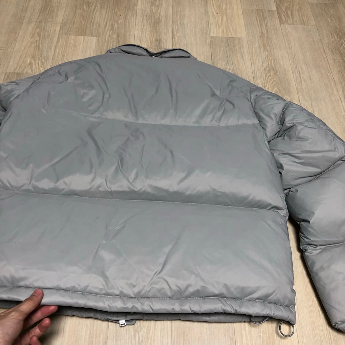 (XL) 새상품 키뮤어 KIIMUIR 덕 다운 카라 숏 다운 점퍼 패딩 상품이미지5