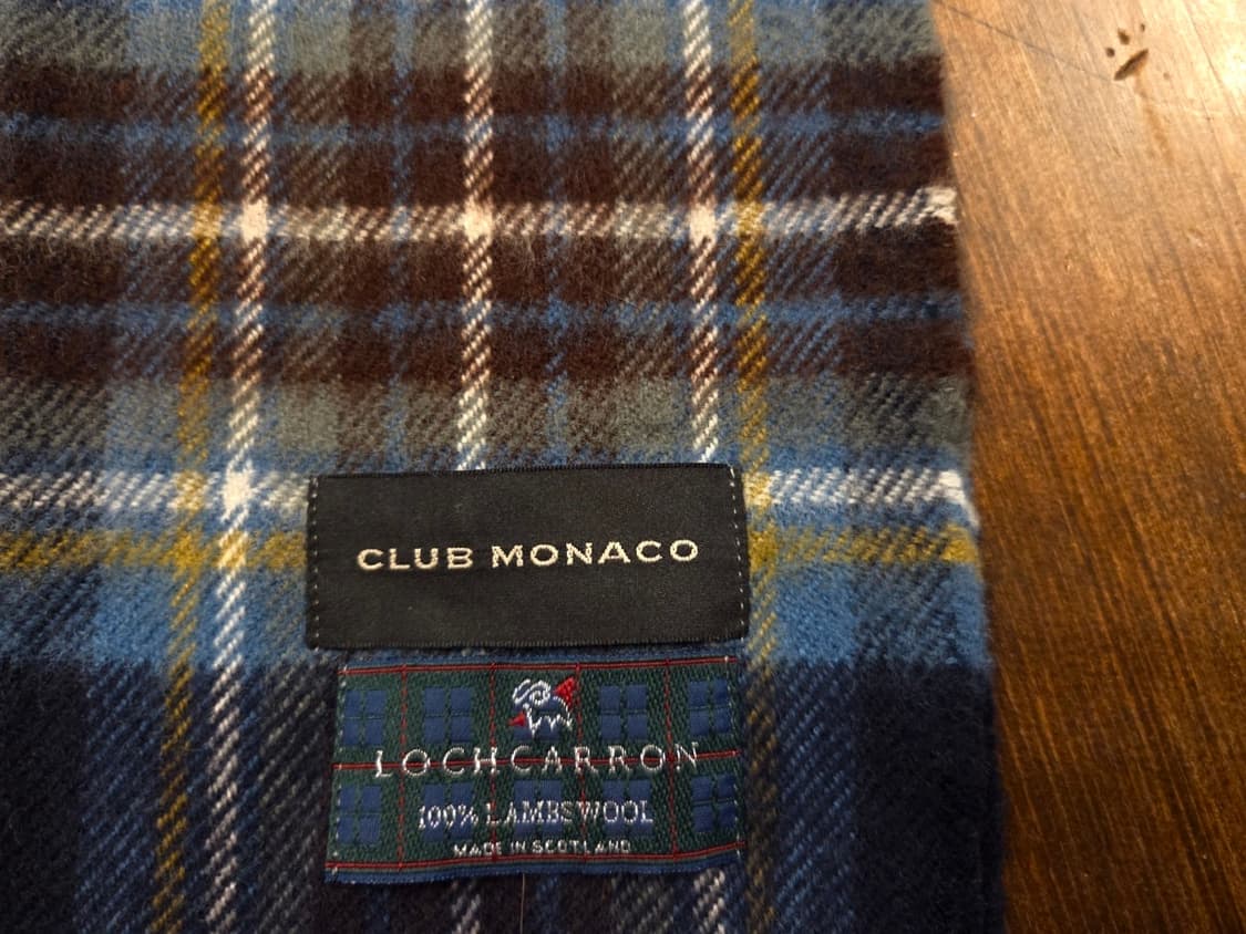 LOCHARRON X 클럽모나코 머플러 상품이미지6