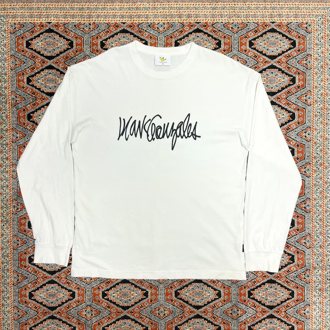 마크곤잘레스 스펠로고 화이트 긴팔티셔츠 남성L  상품이미지1