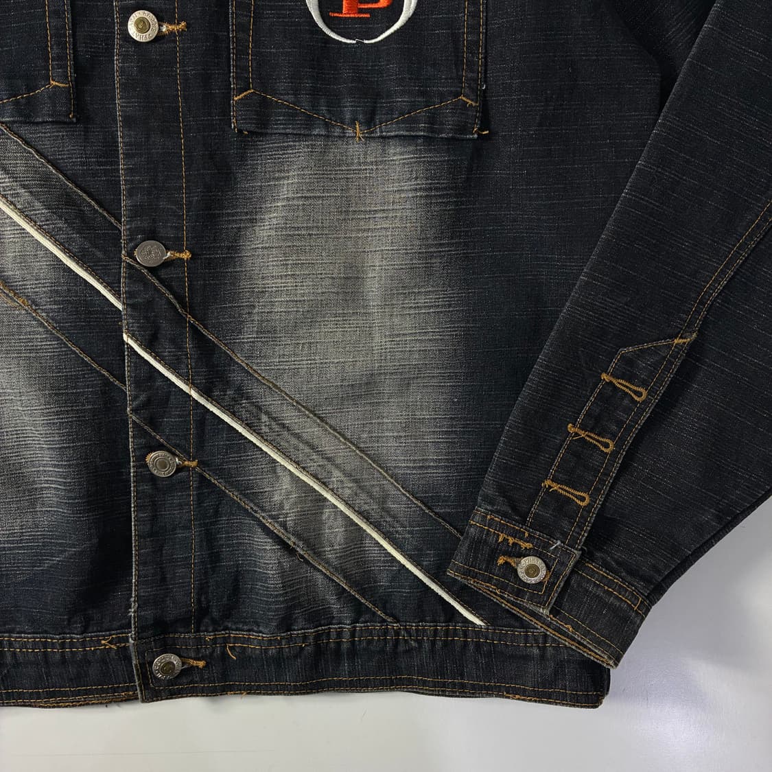 Phat Farm  팻팜 레이싱 데님 자켓  상품이미지6