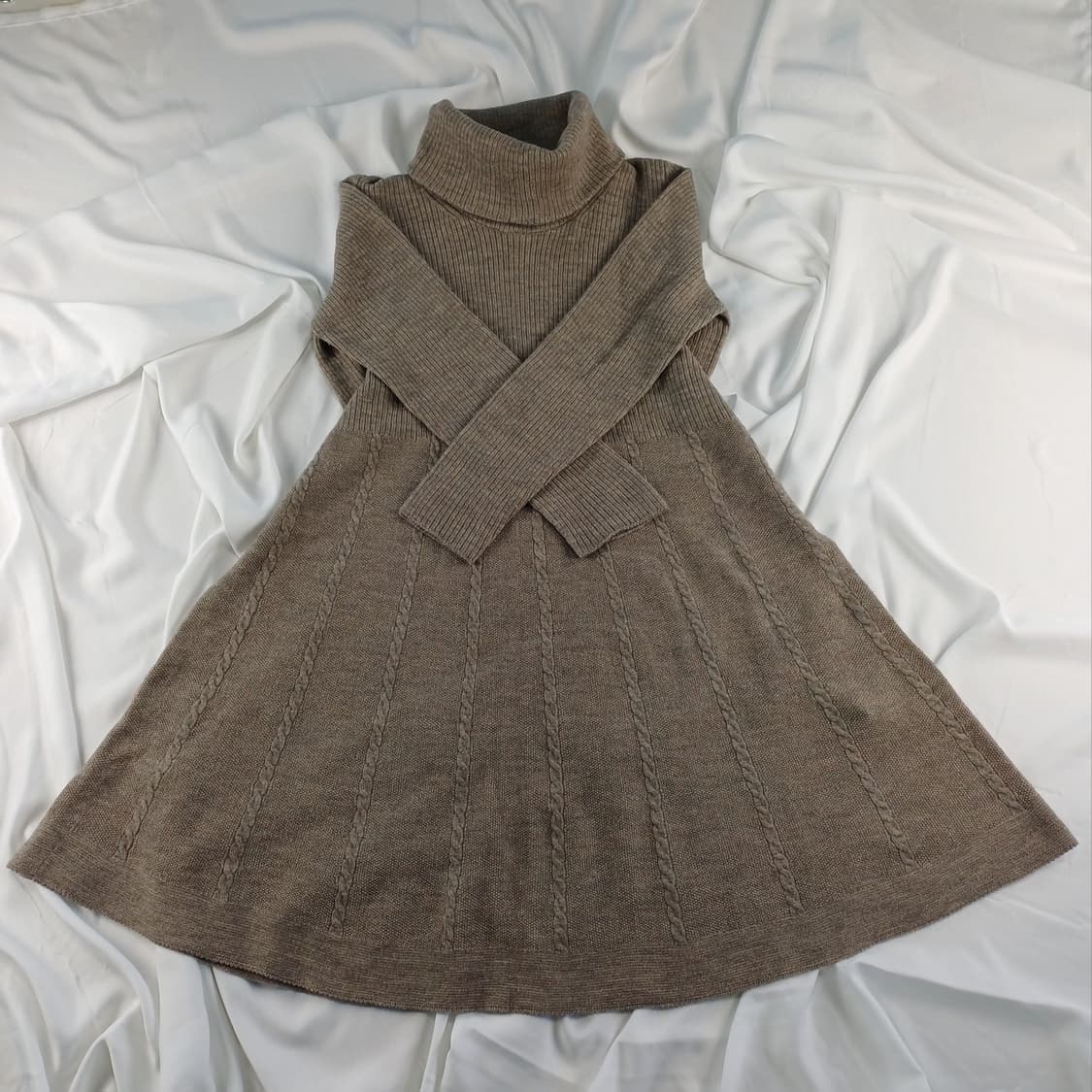 매킨토시 런던 목폴라 니트 원피스 [BFS7641_0058-01] 상품이미지2