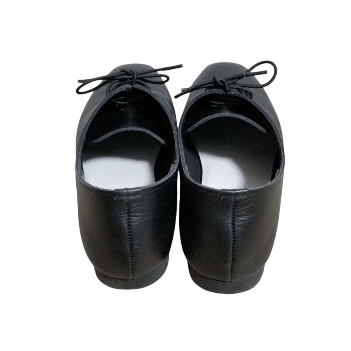 ing 재패니즈 브랜드 소가죽 레이스업 슈즈 플랫 꼼데 스타일 상품이미지3