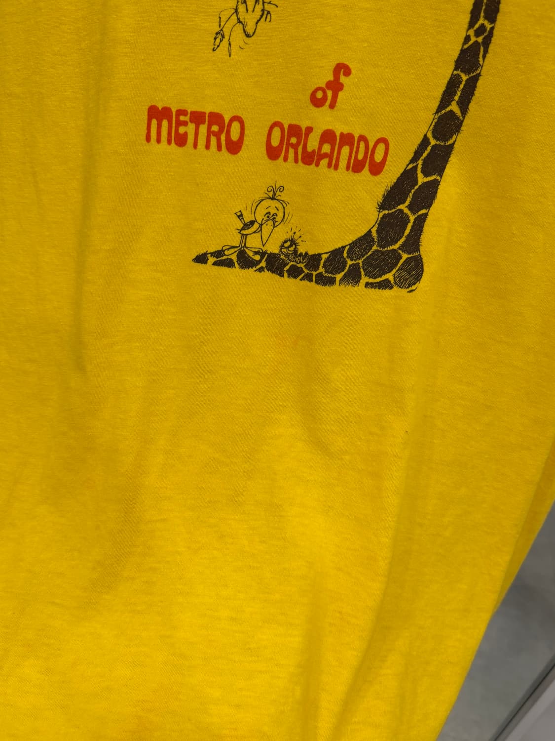 80s Ched 빈티지 Giraffe 반팔 티셔츠 (made USA) 상품이미지8