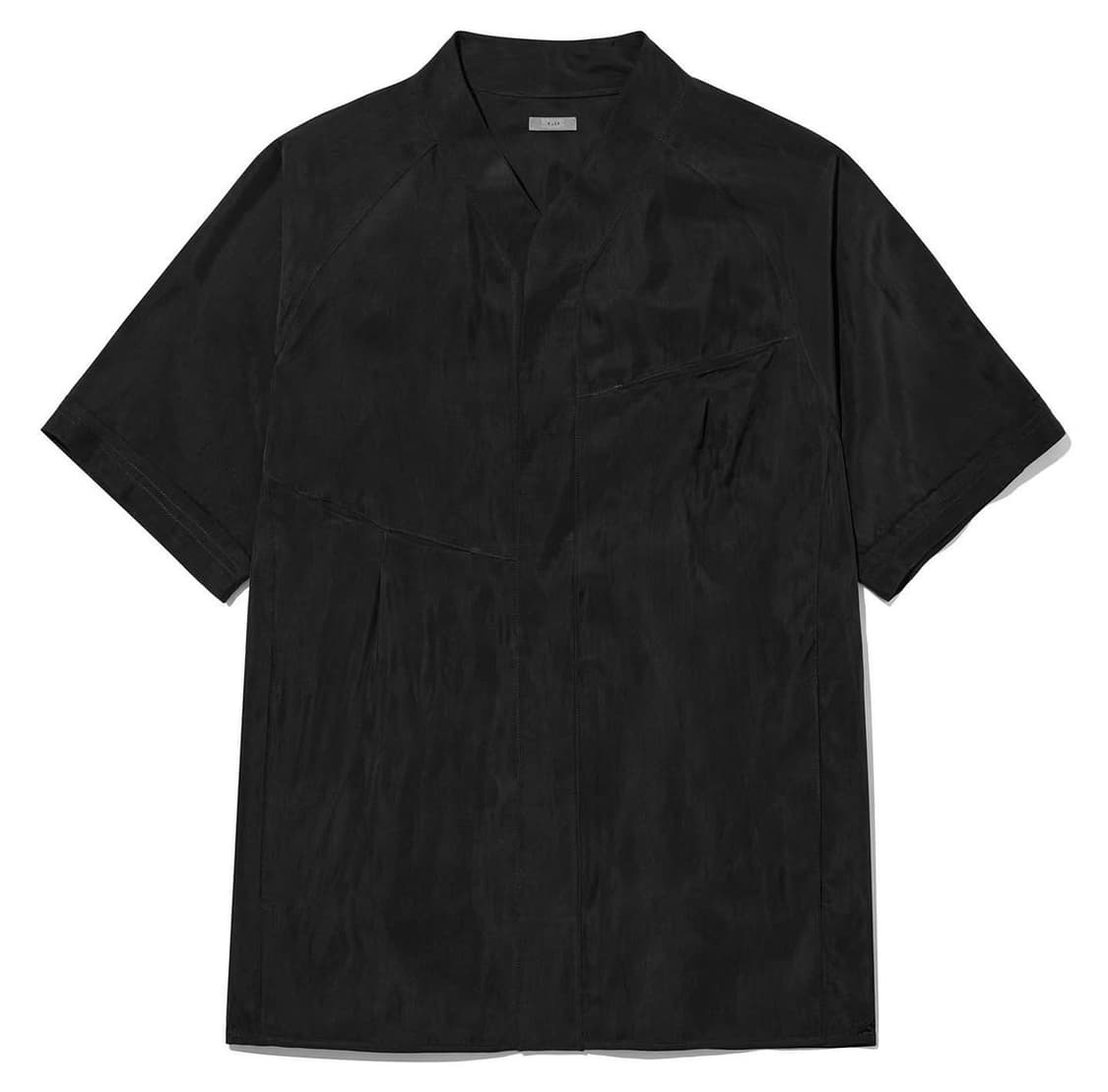 [2] Xlim ep.5 Cupro shirt black 상품이미지1