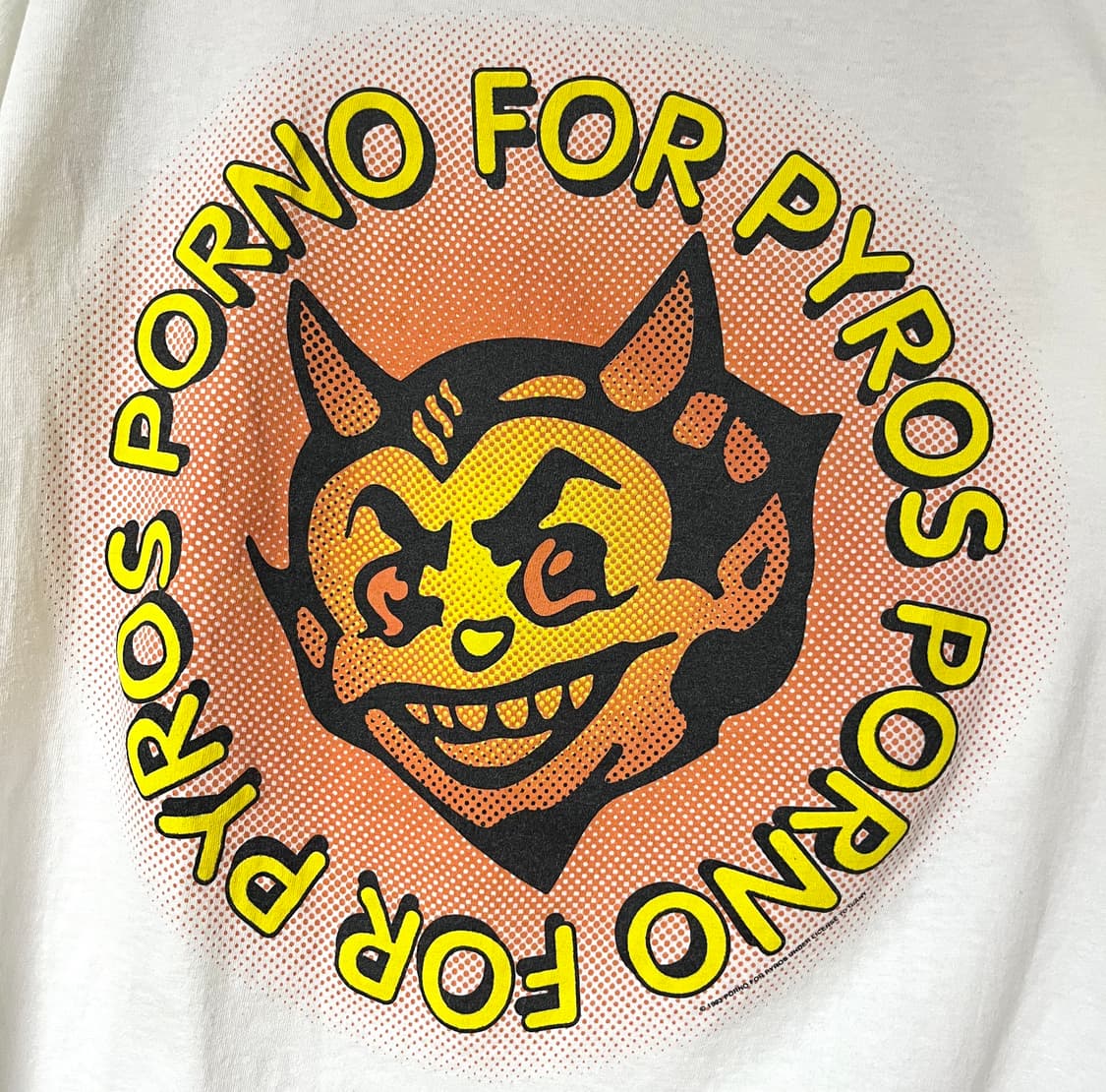 90s 빈티지 밴드티 반팔 티셔츠 / porno for pyros 상품이미지3