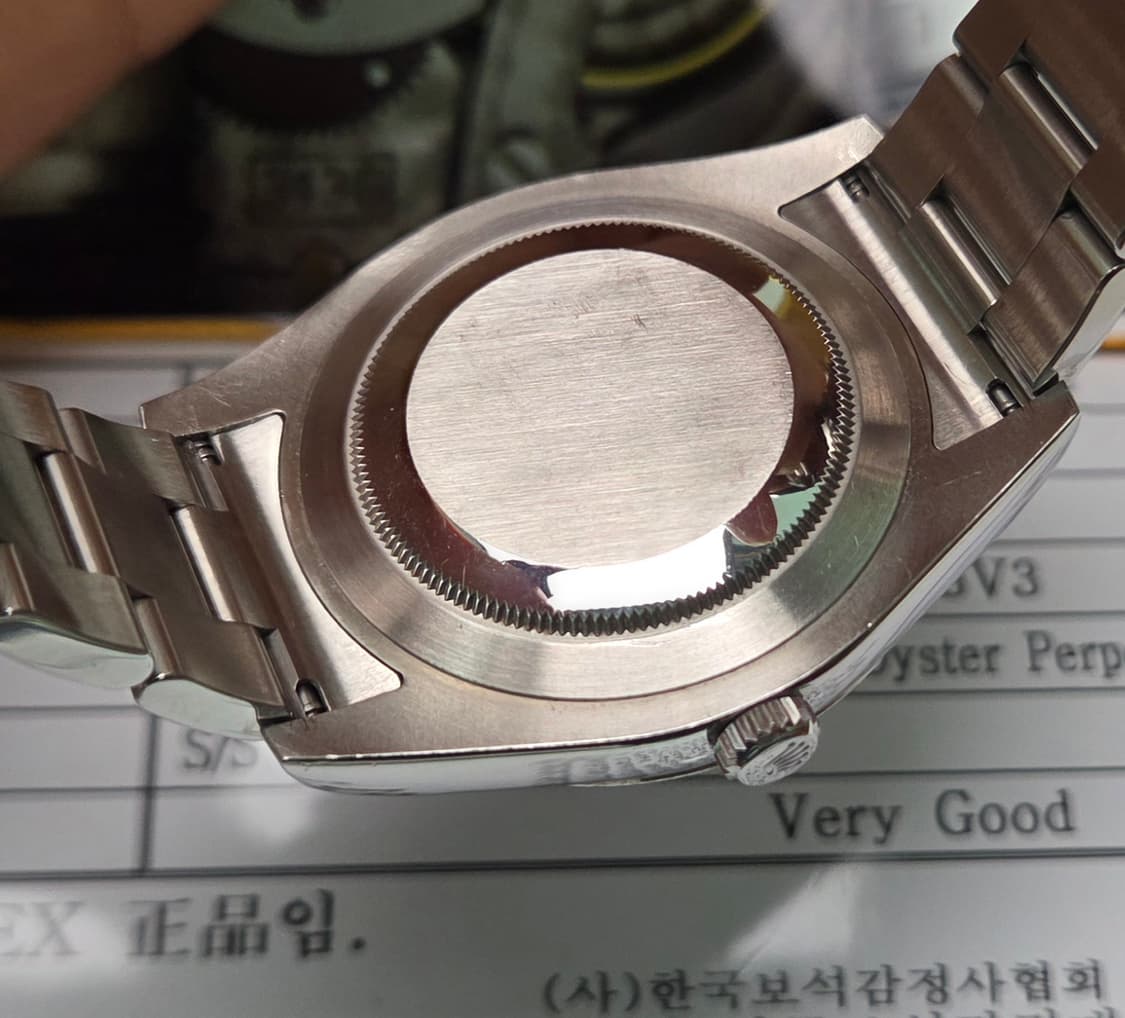 롤렉스 데이저스트41 Ref.116334 블루청판 로만다이얼 (감정서 포 상품이미지7