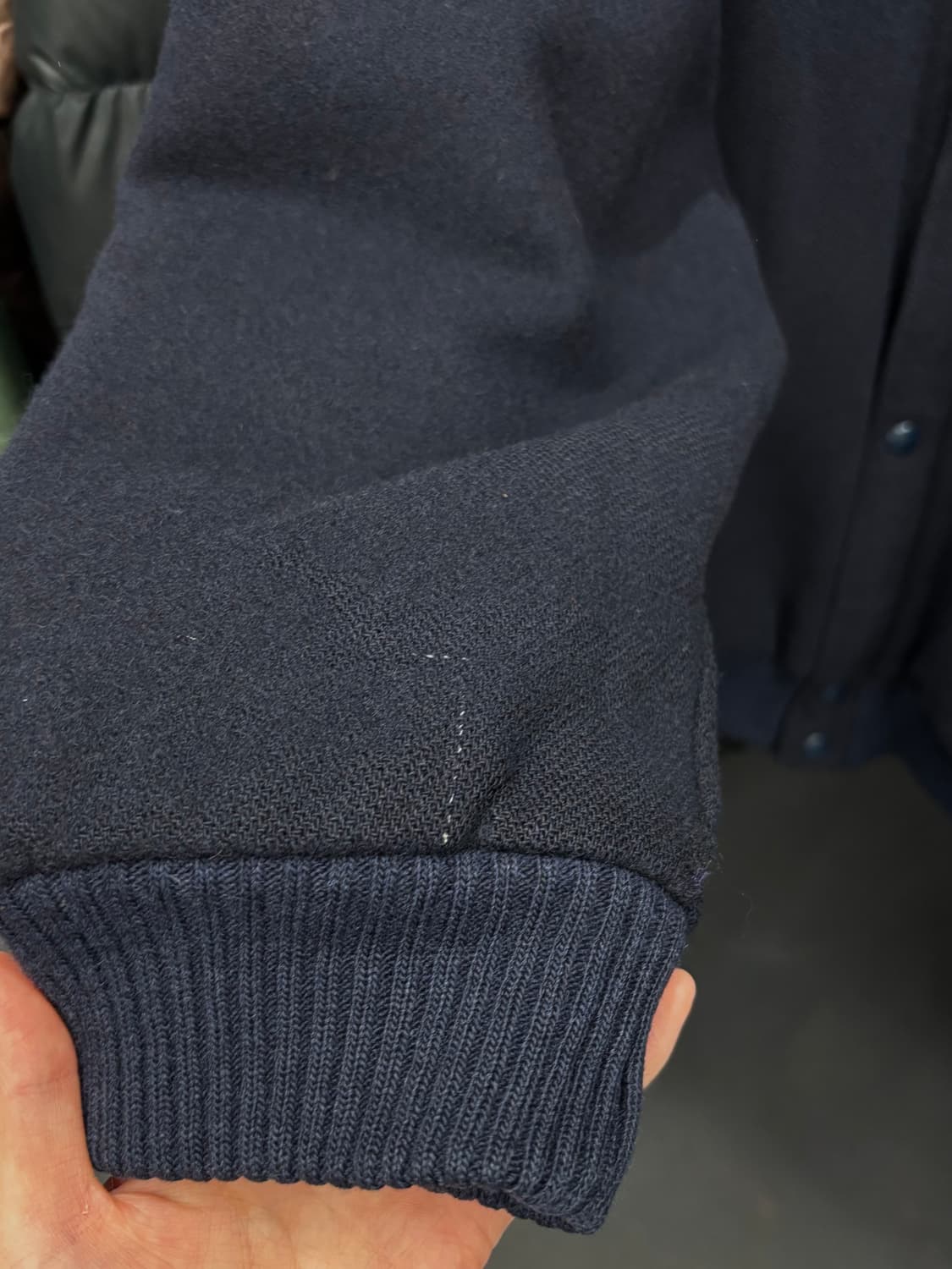 90s 라코스테 울 바시티 자켓 상품이미지6