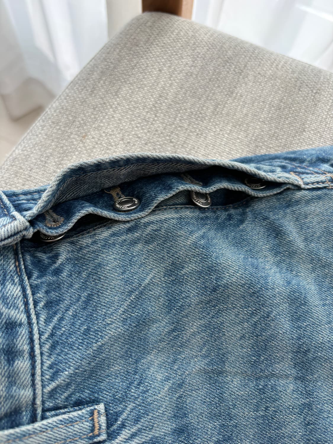 Massimo Dutti 남성 워싱 데님 상품이미지9