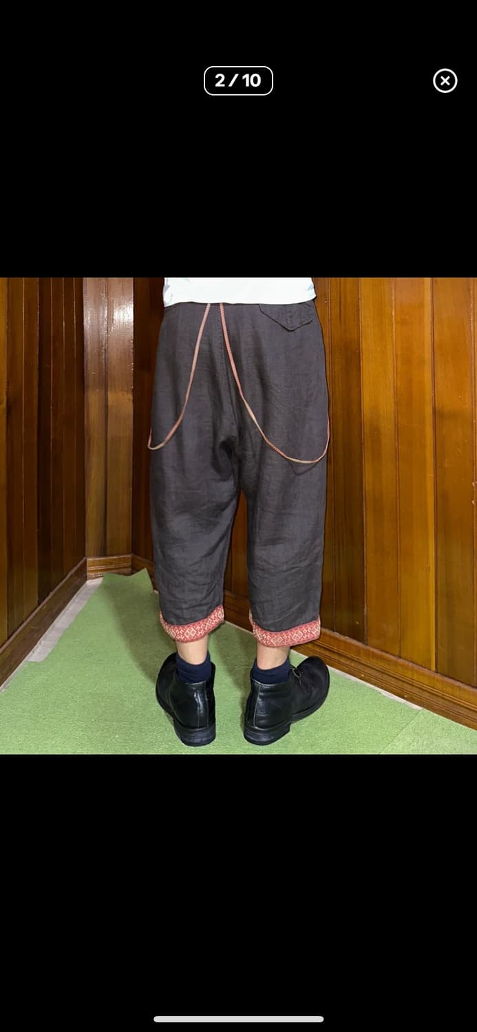 Kapital suspenders linen pants 상품이미지5