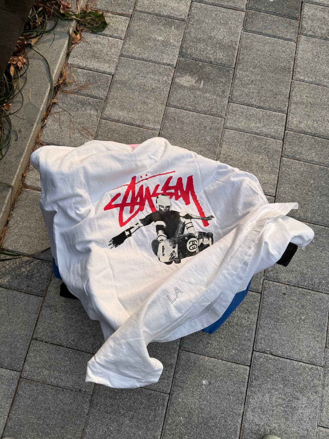 90s 스투시 반팔 화이트 상품이미지7