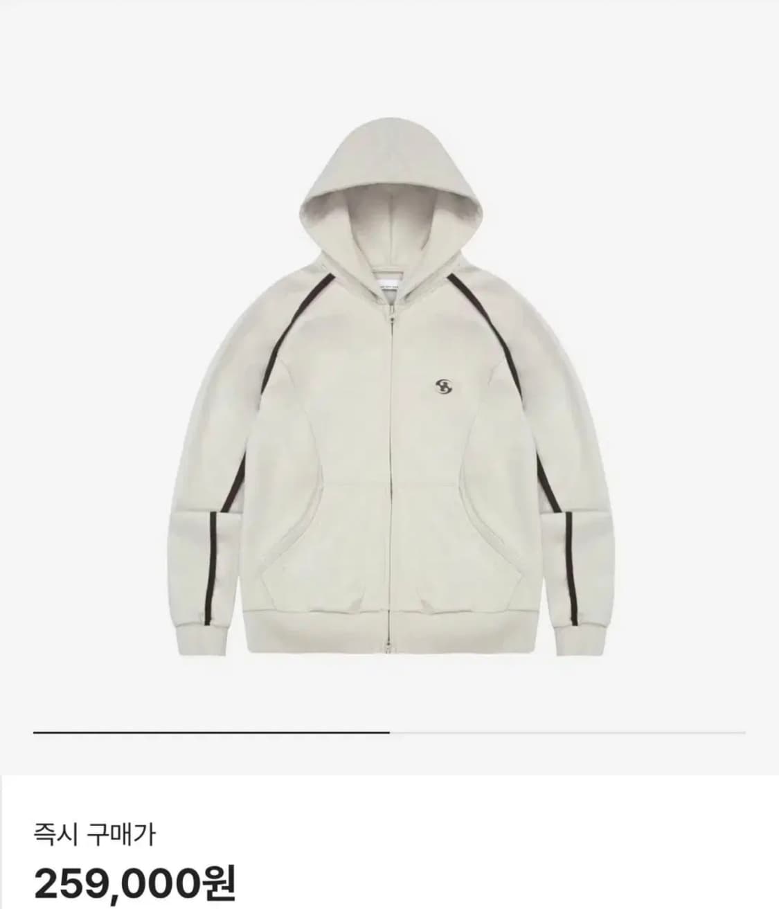 산산기어 집업후드 fw22 3사이즈 상품이미지1