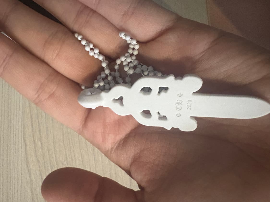 2023 크롬하츠 실리크롬 대거 화이트 상품이미지3