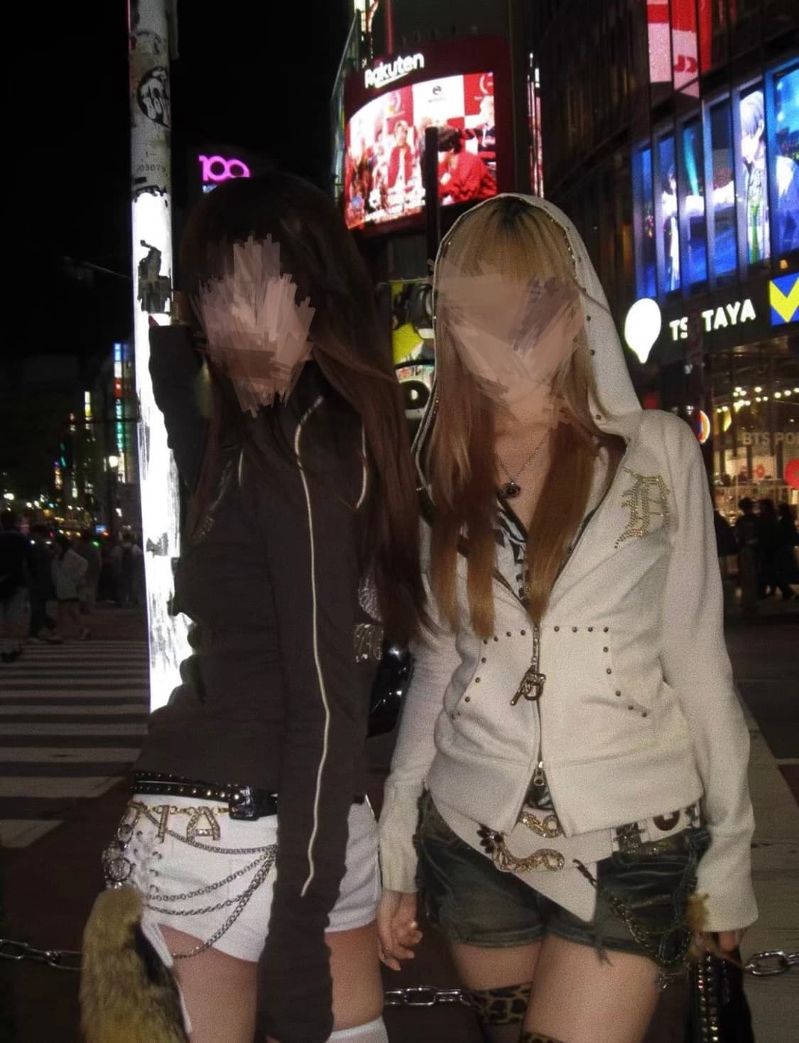 d.i.a 후드집업 오네갸루 펑크 후드집업 공겜여주 갸루 후드집업 다이아 상품이미지2