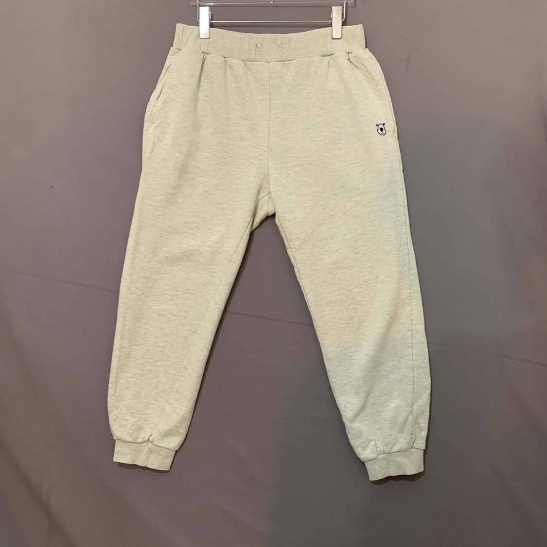 L BEAKER 비이커 베어 자수 스웻 조거팬츠 상품이미지1