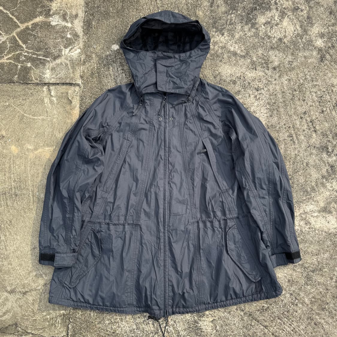 [XL] 03 ISSEY MIYAKE MEN 나일론 후드 코트 자켓 상품이미지5