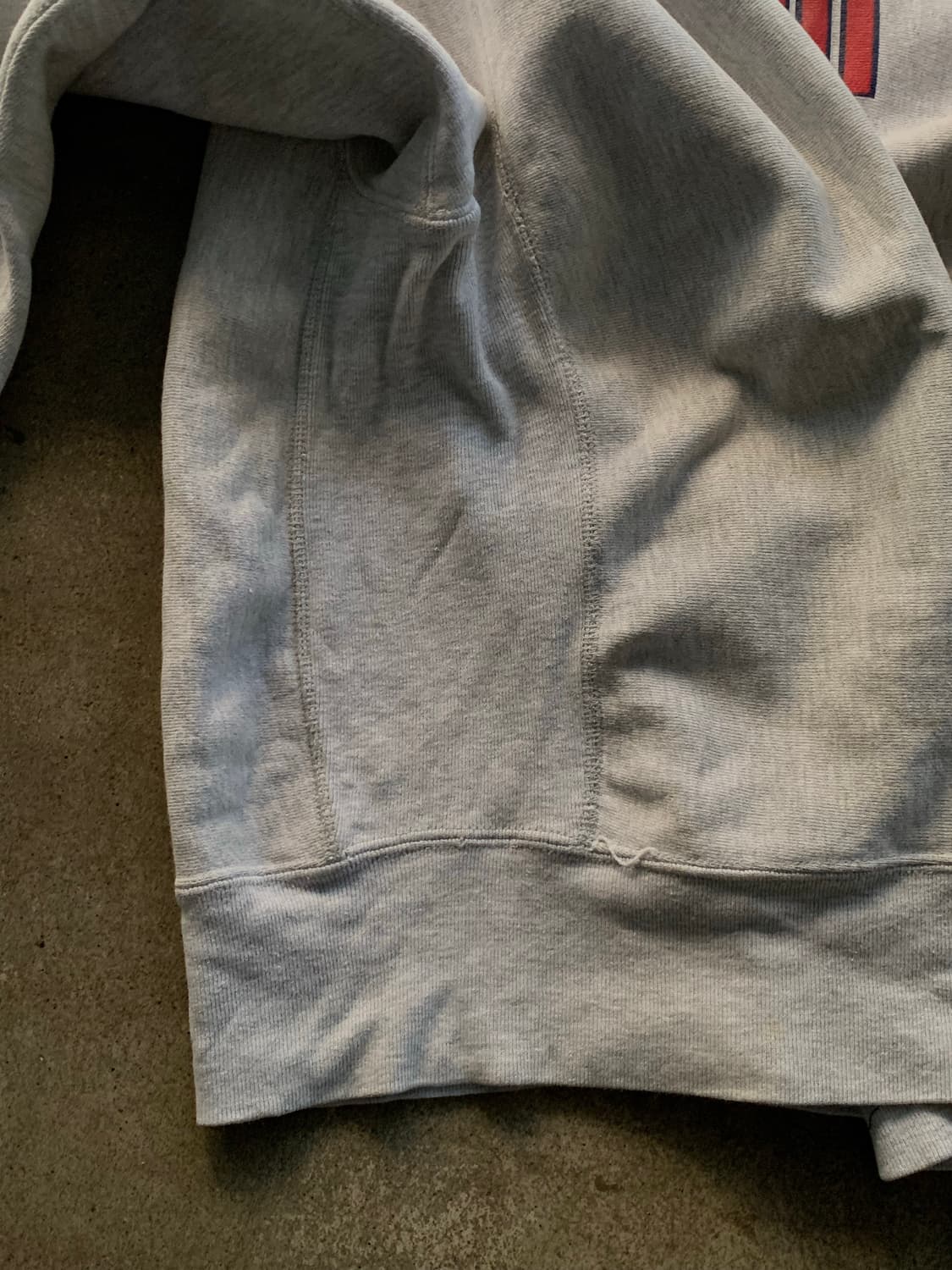 1980s 챔피온 리버스위브 스웻셔츠 Wharton 상품이미지5