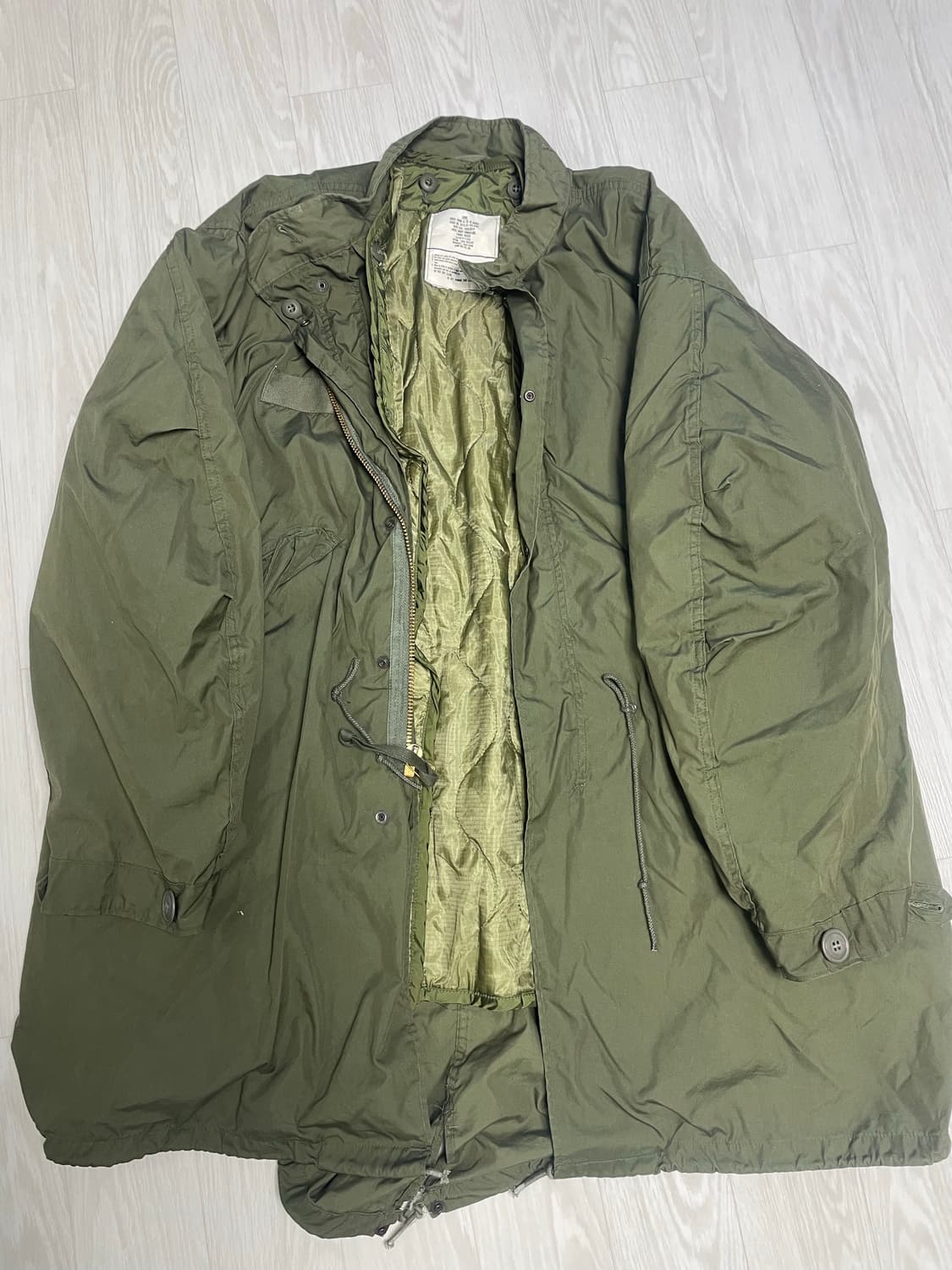 m65 피쉬테일 오리지널 라지 풀세트 데드스탁급 상품이미지1