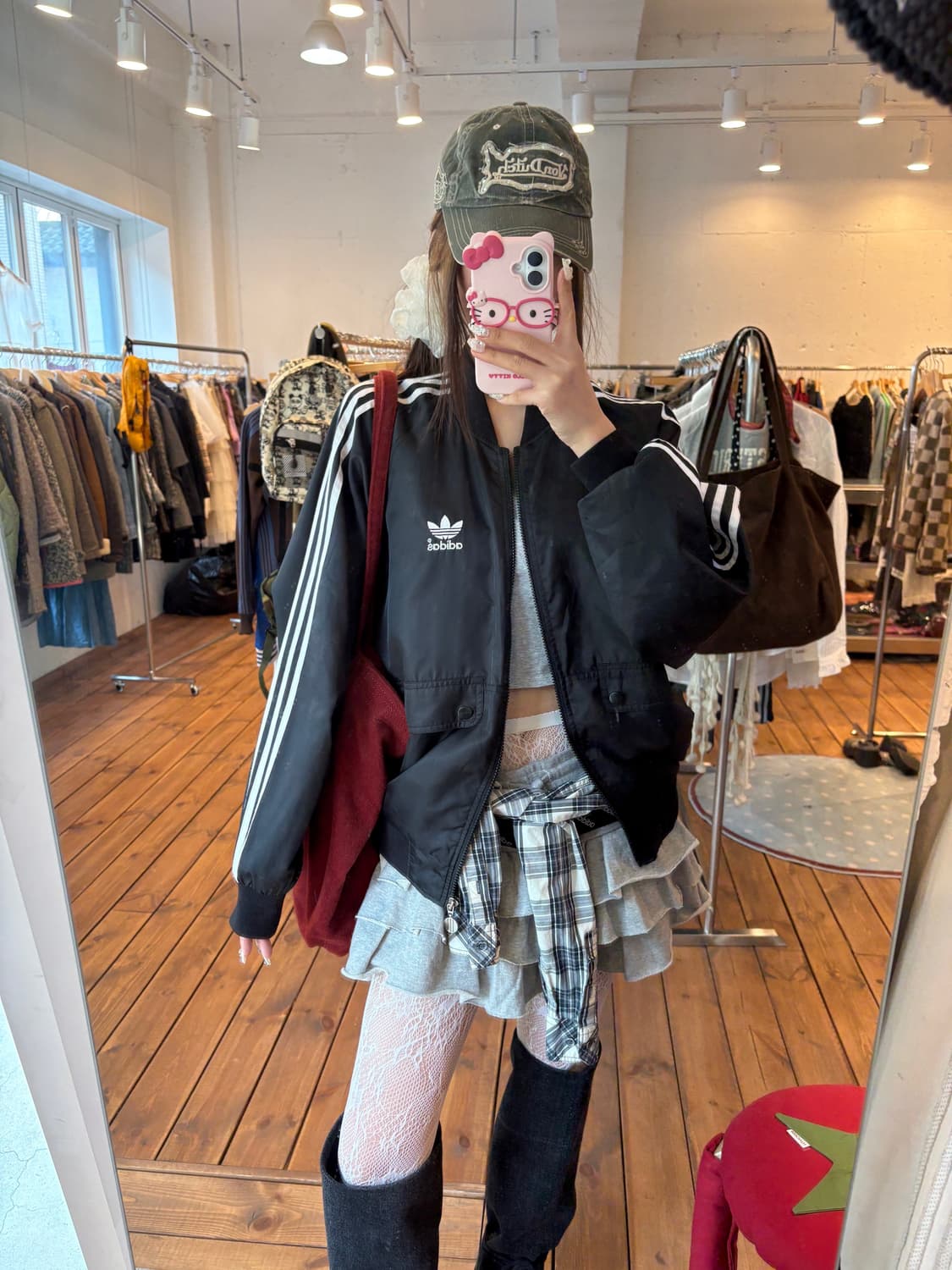 아디다스 바시티 바람막이 자켓 상품이미지5