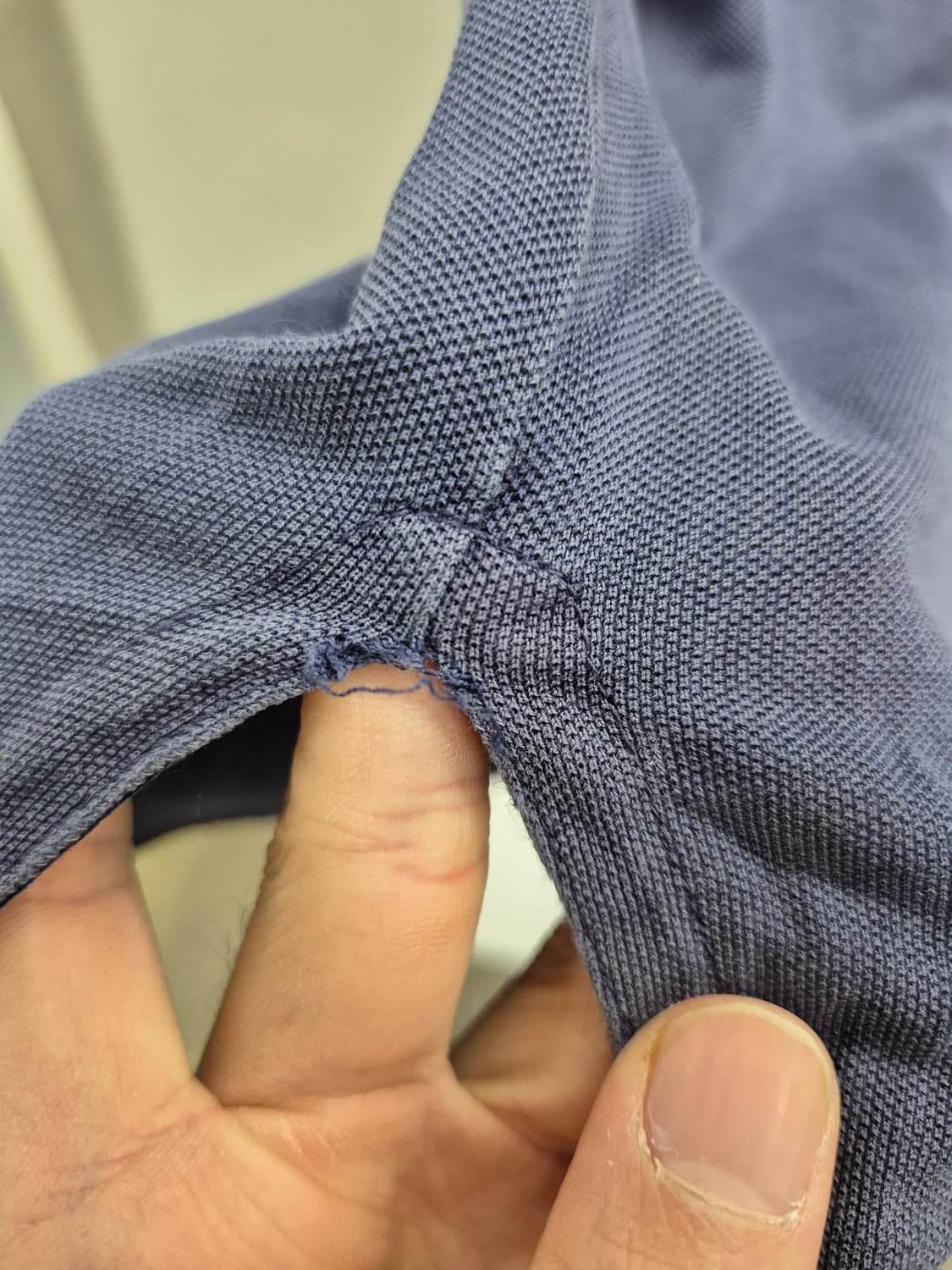 폴로 랄프로렌 네이비 색있는로고 반팔 폴로셔츠 L 상품이미지6