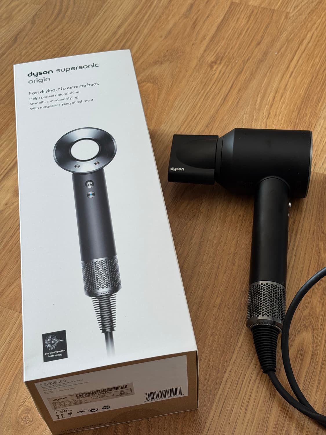 다이슨 슈퍼소닉 드라이기 블랙(스무딩 노즐 포함) 상품이미지1