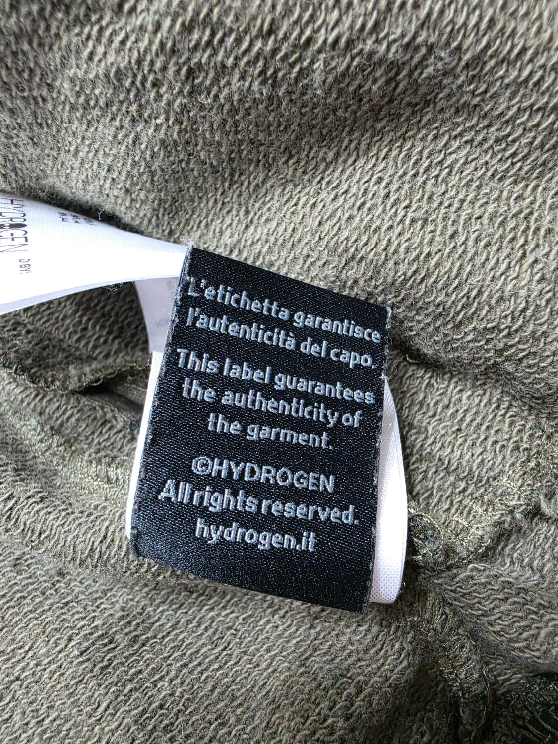 하이드로겐 카모플라쥬 카모 스컬지퍼 투웨이 후드집업 XL 상품이미지10