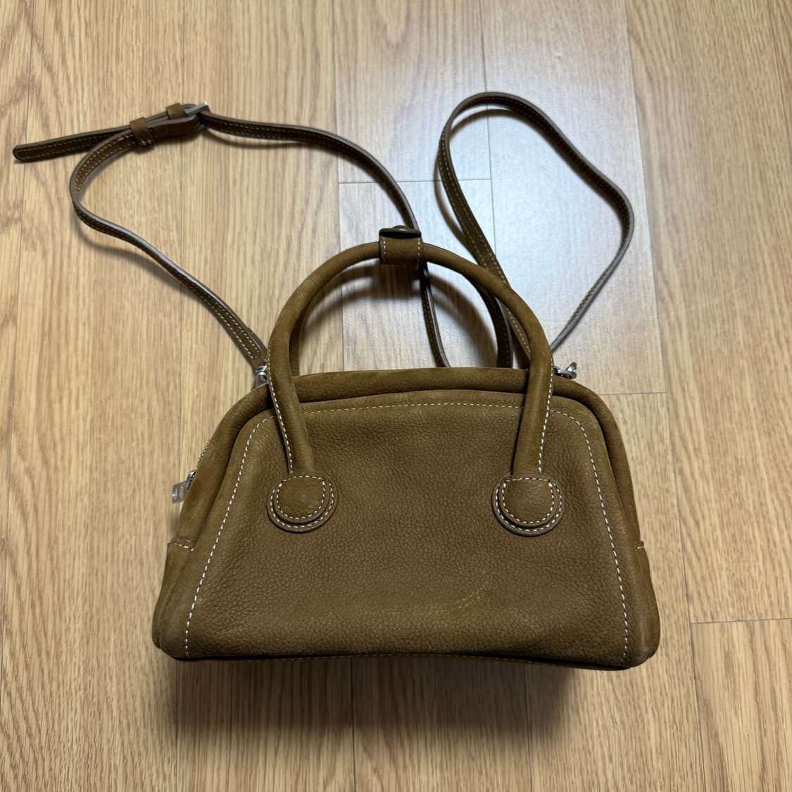 마지셔우드 소프트 토트 미니백 누벅 가방 상품이미지4