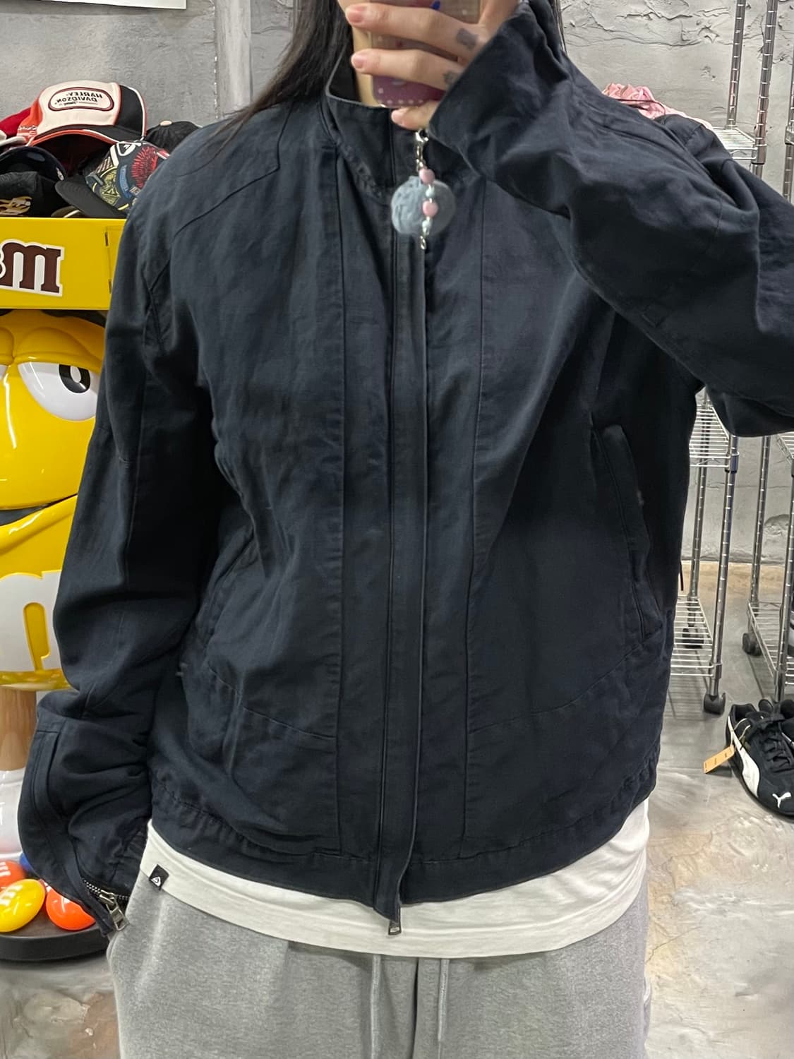 아르마니 익스체인지 2way 바이커 자켓 상품이미지9