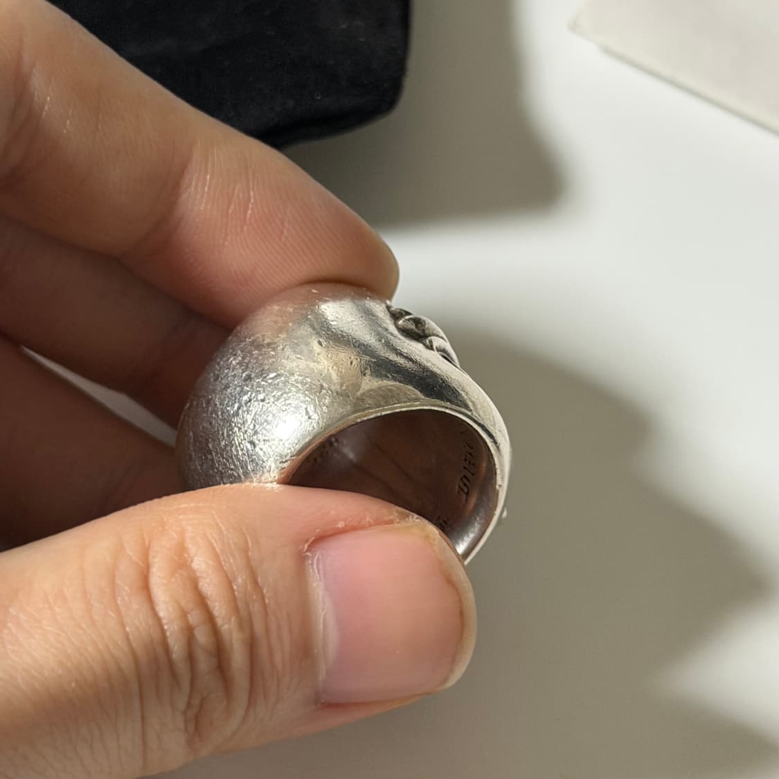 (국내영수증 풀구성)US8.5 (18호) 크롬하츠 클래식 오발링 상품이미지5