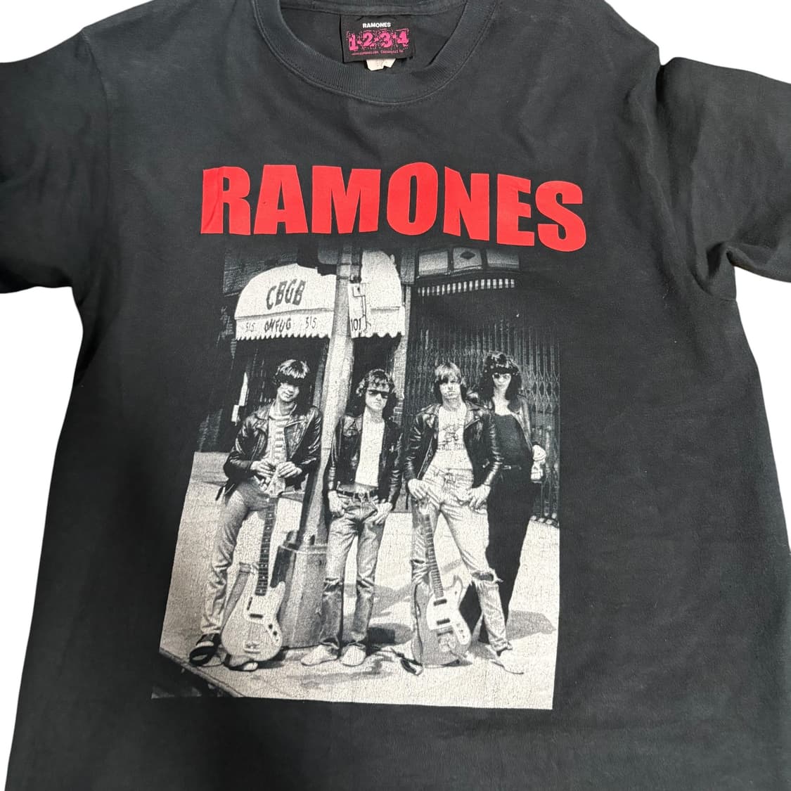 빈티지 라몬즈 ramones 밴드티 S 상품이미지6