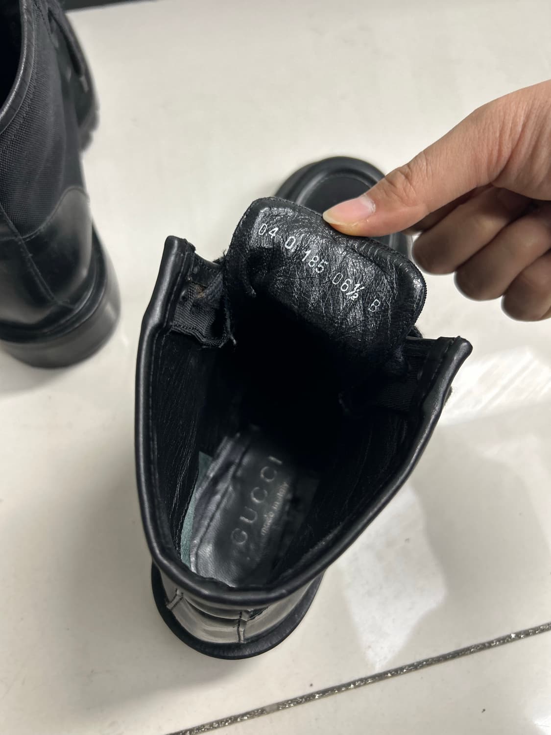 구찌 부츠 225 size  상품이미지4