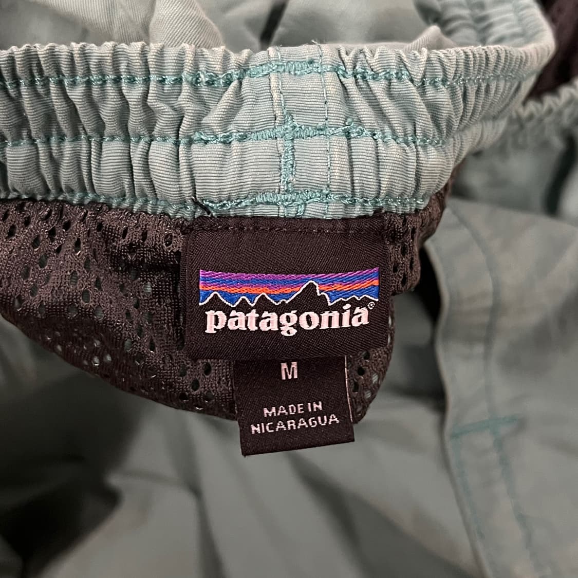 [정품/M] 파타고니아 반바지 민트색 b12 상품이미지4