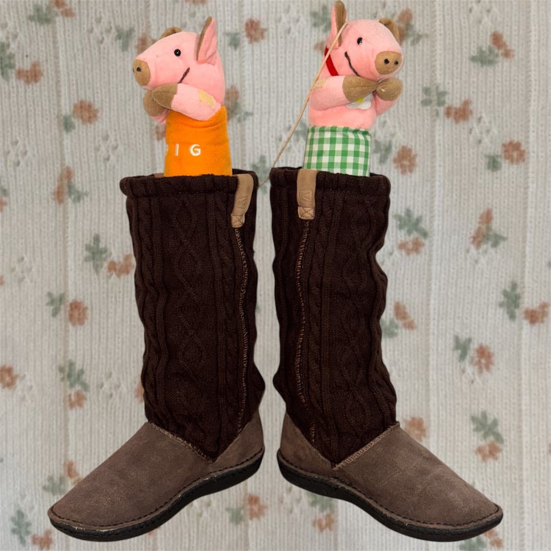 KEEN사의 니트 어그 부츠 BRN (230) 상품이미지3