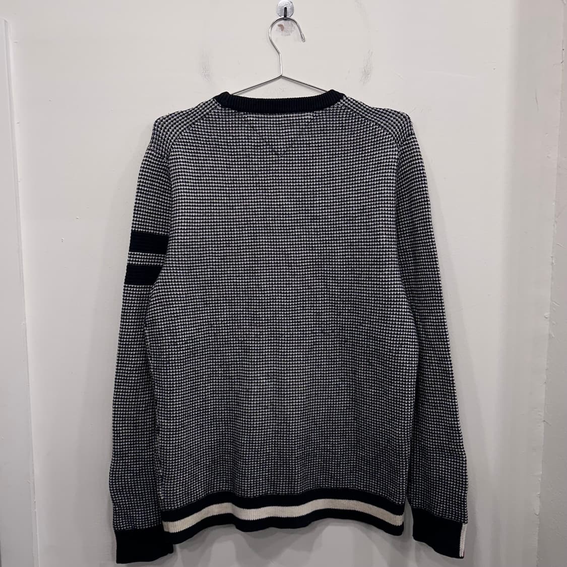 타미힐피거 코튼 울 와플패턴 니트 맨투맨 상품이미지5