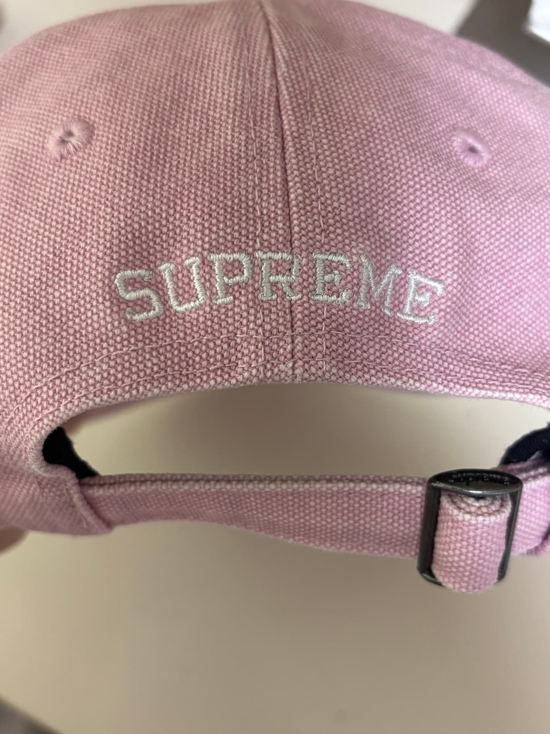 슈프림 s로고 볼캡 핑크 25fw 상품이미지2