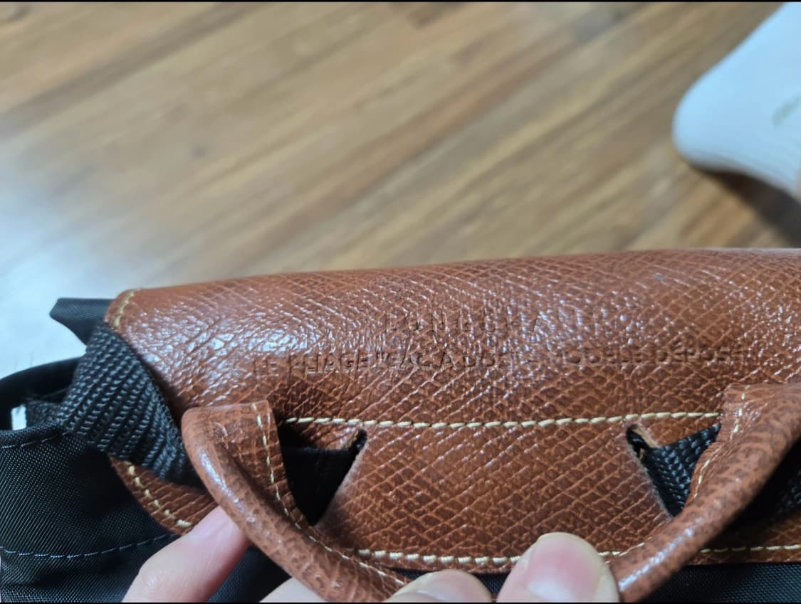 롱샴 르 플리아쥬 백팩 오리지널 L 블랙 [정품] 상품이미지8