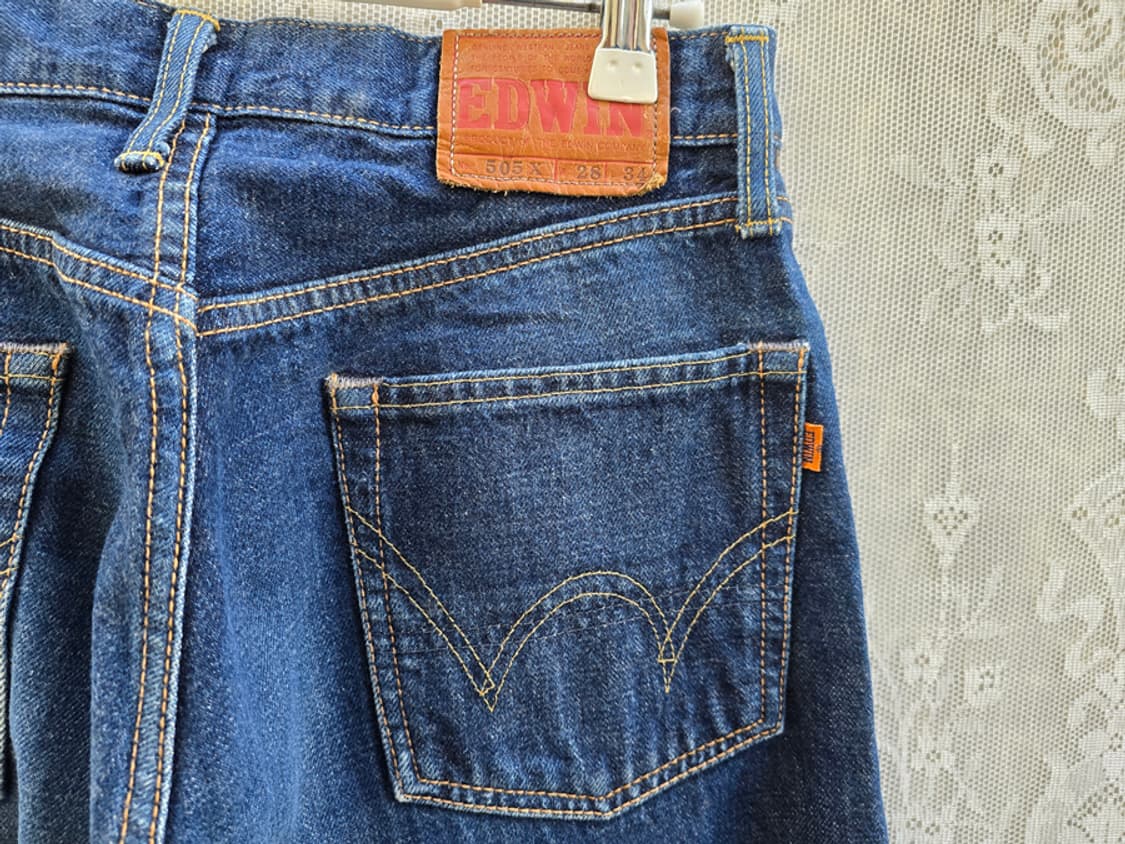 90s 에드윈 505X 셀비지 (made in japan) 상품이미지5