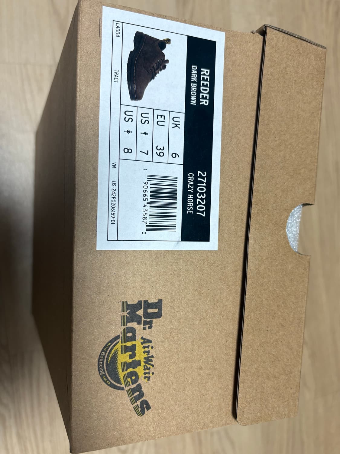 닥터마틴 리더 크레이지호스 브라운 250 상품이미지3